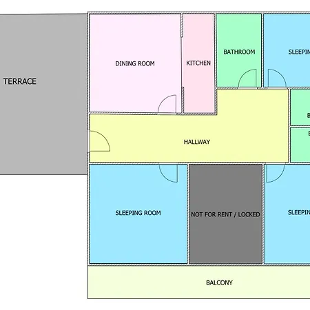 Bugenvila アパート オミシュ